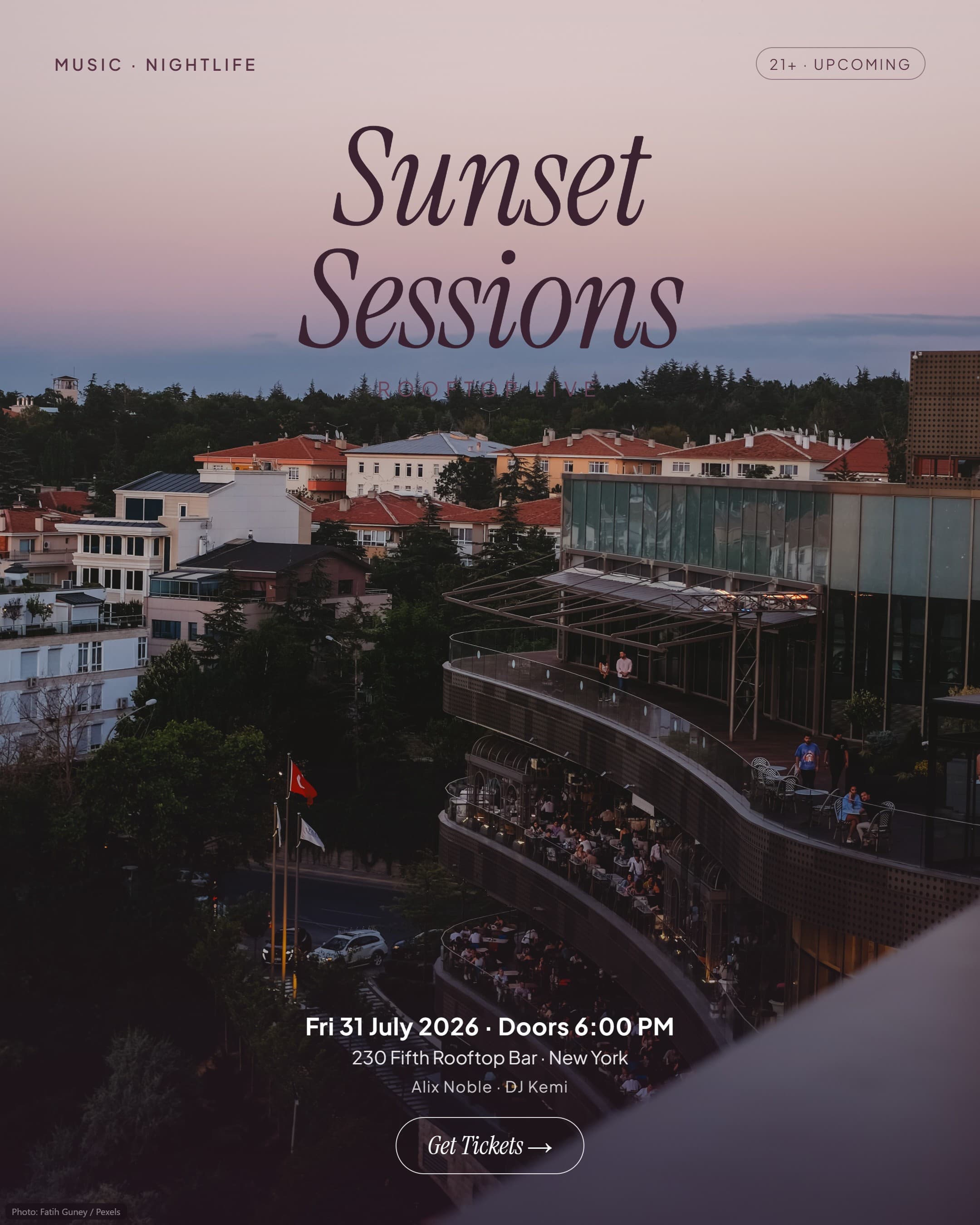 Sunset Sessions: Rooftop Live